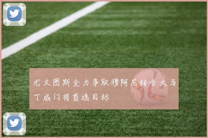 尤文图斯全力争取穆阿尼转会大马丁成门将首选目标